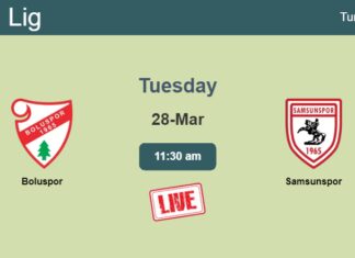 How to watch Boluspor vs. Samsunspor on live stream and at what time