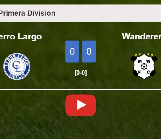 Cerro Largo draws 0-0 with Wanderers on Sunday. HIGHLIGHTS