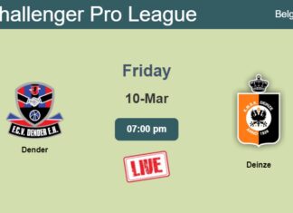 How to watch Dender vs. Deinze on live stream and at what time