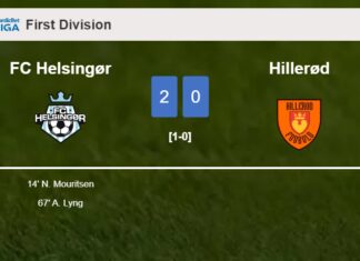 FC Helsingør beats Hillerød 2-0 on Friday