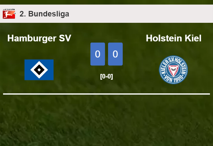 Hamburger SV draws 0-0 with Holstein Kiel on Saturday