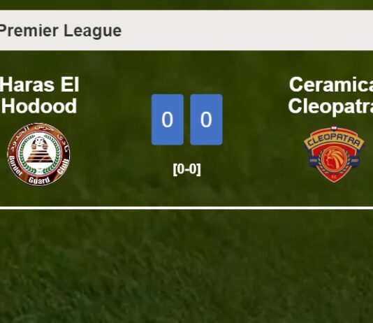 Haras El Hodood draws 0-0 with Ceramica Cleopatra on Sunday