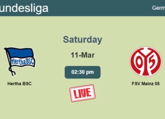 How to watch Hertha BSC vs. FSV Mainz 05 on live stream and at what time