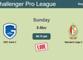 How to watch KRC Genk II vs. Standard Liège II on live stream and at what time