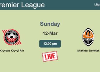 How to watch Kryvbas Kryvyi Rih vs. Shakhtar Donetsk on live stream and at what time