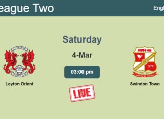 How to watch Leyton Orient vs. Swindon Town on live stream and at what time