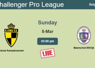 How to watch Lierse Kempenzonen vs. Beerschot-Wilrijk on live stream and at what time