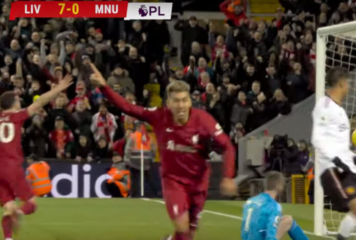 Liverpool crushes Manchester United 7-0 with an outstanding performance. HIGHLIGHTS
