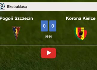 Korona Kielce stops Pogoń Szczecin with a 0-0 draw. HIGHLIGHTS