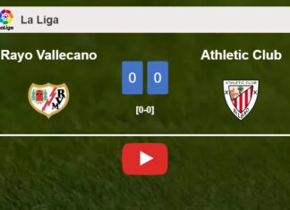 Rayo Vallecano draws 0-0 with Athletic Club on Sunday. HIGHLIGHTS