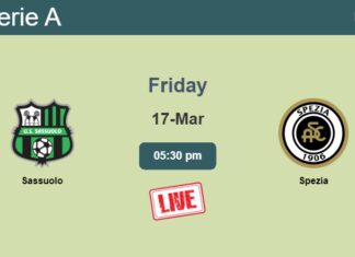 How to watch Sassuolo vs. Spezia on live stream and at what time