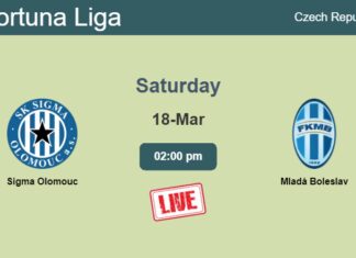 How to watch Sigma Olomouc vs. Mladá Boleslav on live stream and at what time
