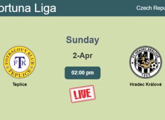 How to watch Teplice vs. Hradec Králové on live stream and at what time