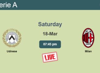 How to watch Udinese vs. Milan on live stream and at what time