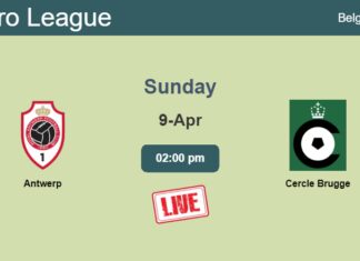 How to watch Antwerp vs. Cercle Brugge on live stream and at what time
