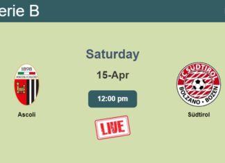 How to watch Ascoli vs. Südtirol on live stream and at what time