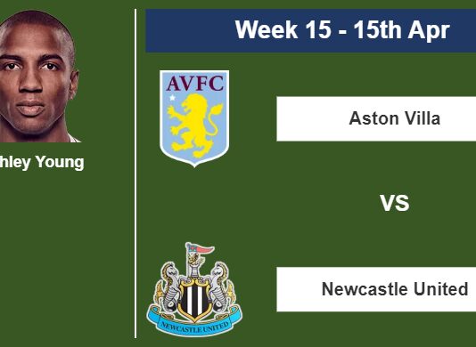 FANTASY PREMIER LEAGUE. Ashley Young statistics before facing Newcastle United on Saturday 15th of April for the 15th week.