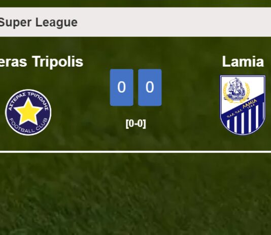 Asteras Tripolis draws 0-0 with Lamia on Saturday