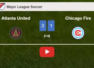 Atlanta United draws 0-0 with Chicago Fire on Sunday. HIGHLIGHTS