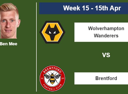 FANTASY PREMIER LEAGUE. Ben Mee statistics before facing Wolverhampton Wanderers on Saturday 15th of April for the 15th week.