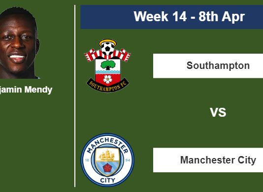 FANTASY PREMIER LEAGUE. Benjamin Mendy statistics before facing Southampton on Saturday 8th of April for the 14th week.