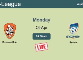 How to watch Brisbane Roar vs. Sydney on live stream and at what time