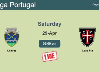 How to watch Chaves vs. Casa Pia on live stream and at what time