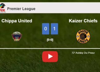 Kaizer Chiefs tops Chippa United 1-0 with a goal scored by A. Du. HIGHLIGHTS