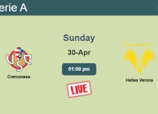 How to watch Cremonese vs. Hellas Verona on live stream and at what time