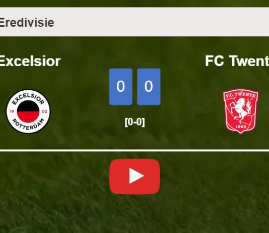 Excelsior stops FC Twente with a 0-0 draw. HIGHLIGHTS