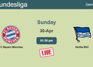 How to watch FC Bayern München vs. Hertha BSC on live stream and at what time