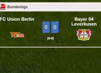 FC Union Berlin draws 0-0 with Bayer 04 Leverkusen on Saturday