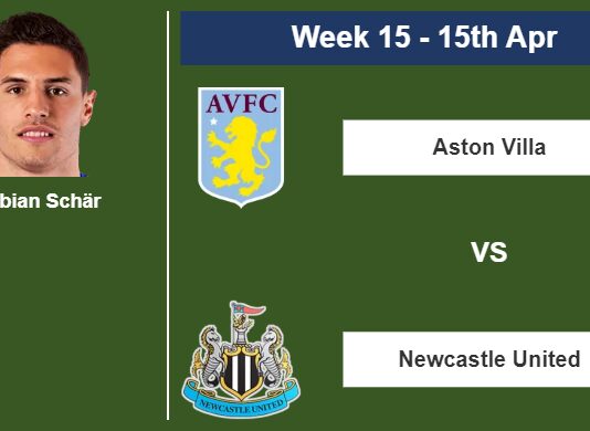 FANTASY PREMIER LEAGUE. Fabian Schär statistics before facing Aston Villa on Saturday 15th of April for the 15th week.
