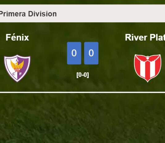 Fénix draws 0-0 with River Plate on Saturday