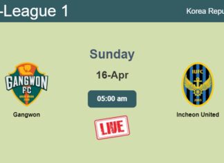 How to watch Gangwon vs. Incheon United on live stream and at what time