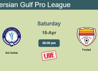 How to watch Gol Gohar vs. Foolad on live stream and at what time