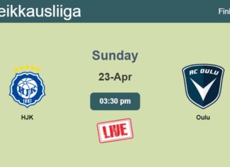 How to watch HJK vs. Oulu on live stream and at what time