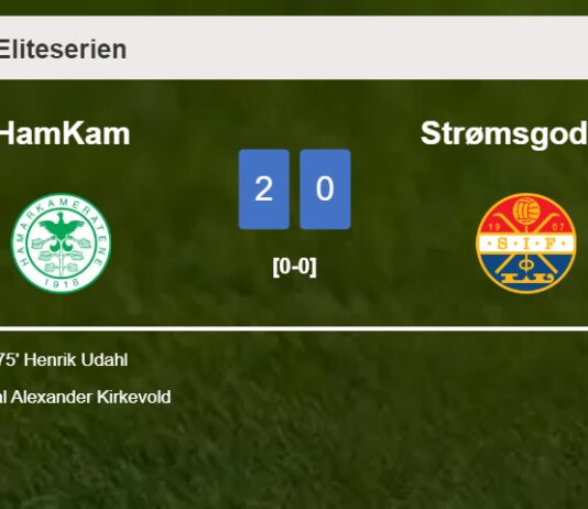 HamKam prevails over Strømsgodset 2-0 on Sunday