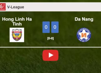 Hong Linh Ha Tinh draws 0-0 with Da Nang on Saturday. HIGHLIGHTS