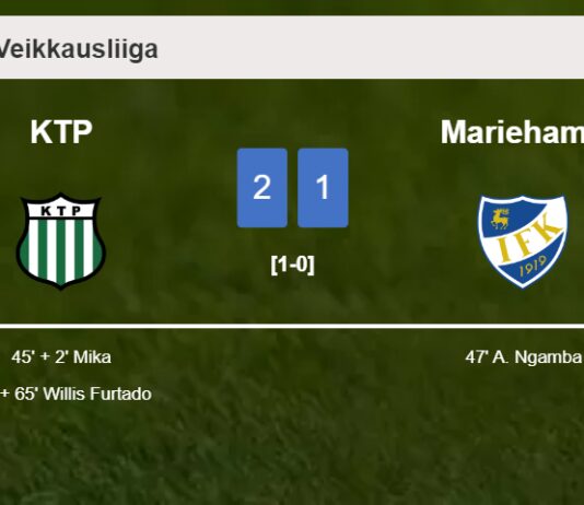 KTP prevails over Mariehamn 2-1