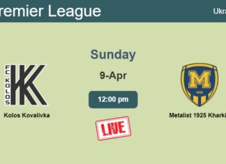 How to watch Kolos Kovalivka vs. Metalist 1925 Kharkiv on live stream and at what time