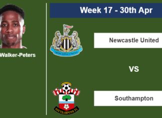 FANTASY PREMIER LEAGUE. Kyle Walker-Peters statistics before competing against Newcastle United on Sunday 30th of April for the 17th week.