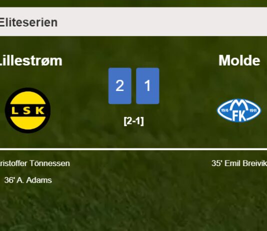 Lillestrøm beats Molde 2-1