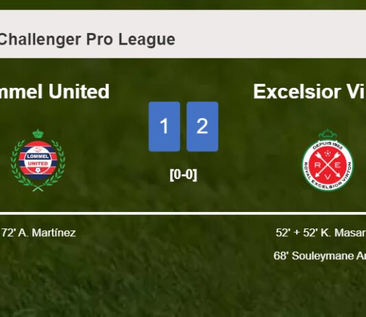 Excelsior Virton conquers Lommel United 2-1