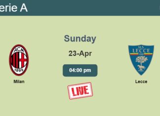How to watch Milan vs. Lecce on live stream and at what time