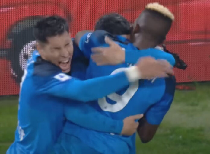 Napoli prevails over Juventus 1-0 with a late goal scored by G. Raspadori. HIGHLIGHTS