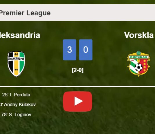 Oleksandria prevails over Vorskla 3-0. HIGHLIGHTS