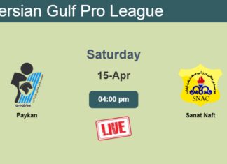 How to watch Paykan vs. Sanat Naft on live stream and at what time