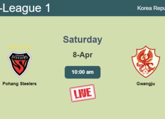 How to watch Pohang Steelers vs. Gwangju on live stream and at what time