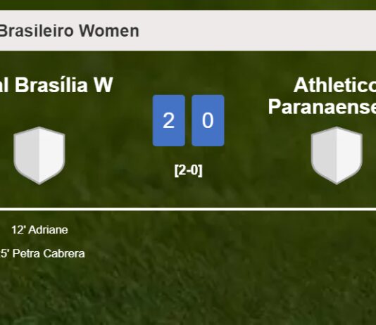 Real Brasília W conquers Athletico Paranaense W 2-0 on Sunday